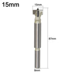 Punta da trapano per la lavorazione del legno Apri foro per porta in legno allungato rotondo, 15mm, 16mm, 18mm, 20mm, 22mm, 25mm, 28mm, 30mm, 32mm, 35mm, 38mm, 40mm, 45mm, 48mm, 50mm, 53mm, 55mm, 60mm