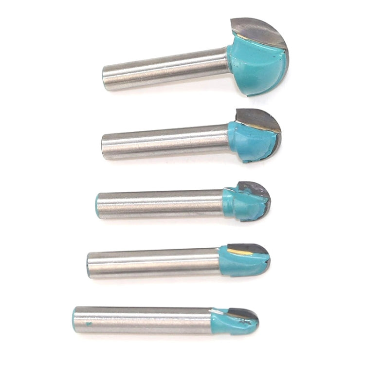 Fresa a 6 gambo per pizzo tondo per lavorazione del legno, 5 PCS/Set 6-18mm, 4 PCS/Set 16-32mm