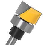 Tipo di copia Fresa per lavorazione del legno con fondo trasparente Fresa per scanalatura della rifilatrice, 1/4x3/4x11.9mm, 6x3/4x11.9mm