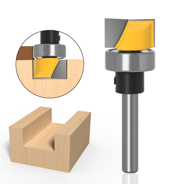 Tipo di copia Fresa per lavorazione del legno con fondo trasparente Fresa per scanalatura della rifilatrice, 1/4x3/4x11.9mm, 6x3/4x11.9mm