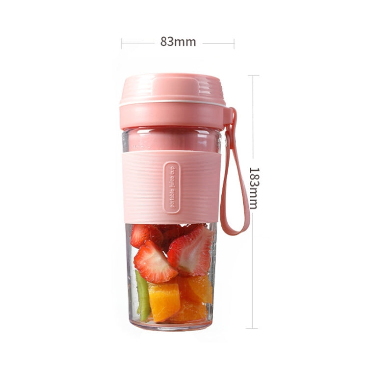 FS1300 Mini Spremiagrumi Domestico Macchina da Cucina Portatile Studente Tazza di Succo Spremiagrumi, Gem Blue Double Blade, Cherry Blossom Double Blade, Gem Blue Four Blade, Cherry Blossom Four  Blade