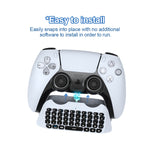 Tastiera wireless Bluetooth con chat vocale per PS5 JYS-P5121
