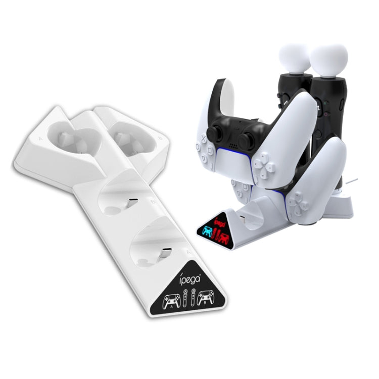 Ipega PG-P5011 Caricabatterie con manico per caricabatterie Triangle Beast per PS5 / PS MOVE, PG-P5011
