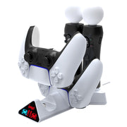 Ipega PG-P5011 Caricabatterie con manico per caricabatterie Triangle Beast per PS5 / PS MOVE, PG-P5011