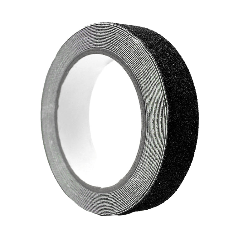 4 pezzi Nastro antiscivolo Sands Nastro adesivo a terra Nastro di avvertenza per gradini resistente all'usura, Black 2.5cm x 5m, Black Yellow 2.5cm x 5m, Black 5cm x 5m, Black Yellow 5cm x 5m