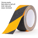 4 pezzi Nastro antiscivolo Sands Nastro adesivo a terra Nastro di avvertenza per gradini resistente all'usura, Black 2.5cm x 5m, Black Yellow 2.5cm x 5m, Black 5cm x 5m, Black Yellow 5cm x 5m