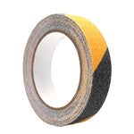 4 pezzi Nastro antiscivolo Sands Nastro adesivo a terra Nastro di avvertenza per gradini resistente all'usura, Black 2.5cm x 5m, Black Yellow 2.5cm x 5m, Black 5cm x 5m, Black Yellow 5cm x 5m