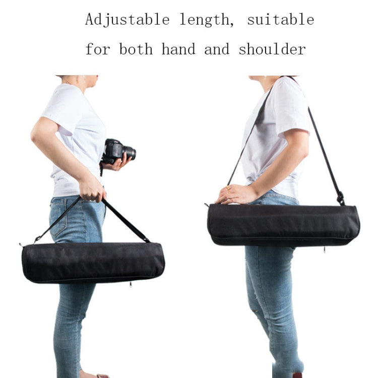 Borsa portaoggetti per treppiede Borsa portaoggetti per attrezzatura fotografica portatile a spalla, 40x11x12cm, 50x11x12cm