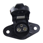 2 PZ VS130E 3P 12V Presa per connettore per rimorchio in PVC Spina europea, VS130E