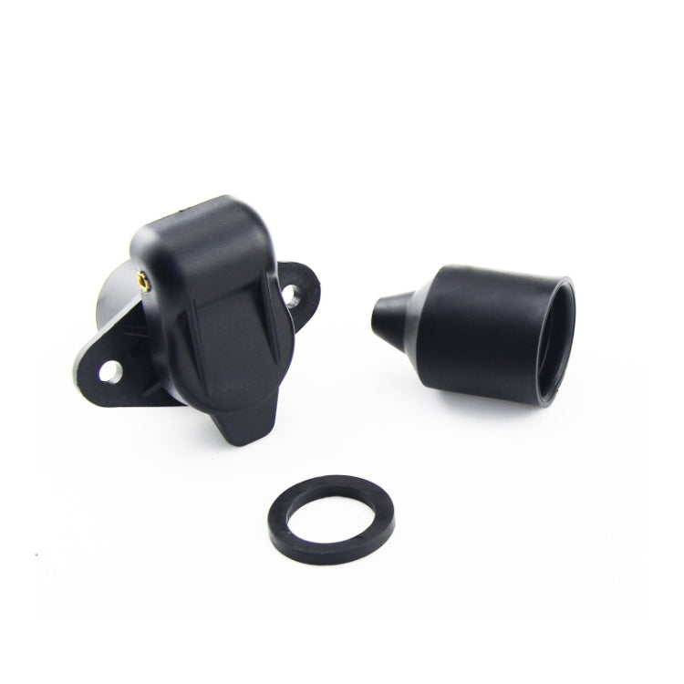 2 PZ VS130E 3P 12V Presa per connettore per rimorchio in PVC Spina europea, VS130E