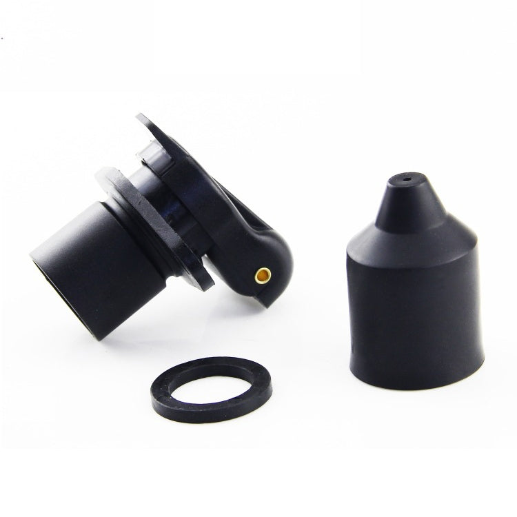 2 PZ VS130E 3P 12V Presa per connettore per rimorchio in PVC Spina europea, VS130E