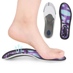 2 paia di solette per correzione gamba X valgo per piede piatto, solette sportive per uomo e donna, S (35-40), L (40-46)
