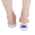 La soletta del tallone in silicone è comoda, morbida e ammortizzante per proteggere la soletta del tallone, S, M, L, XL