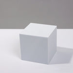 8 pezzi di cubo geometrico per foto, ornamenti decorativi, piattaforma fotografica, Small White Square, Large White Square, Small White Rectangular, Large White Rectangular, Small White Cylindrical, Large White Cylindrical, Small White Hexagon         ...