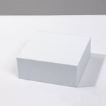 8 pezzi di cubo geometrico per foto, ornamenti decorativi, piattaforma fotografica, Small White Square, Large White Square, Small White Rectangular, Large White Rectangular, Small White Cylindrical, Large White Cylindrical, Small White Hexagon         ...