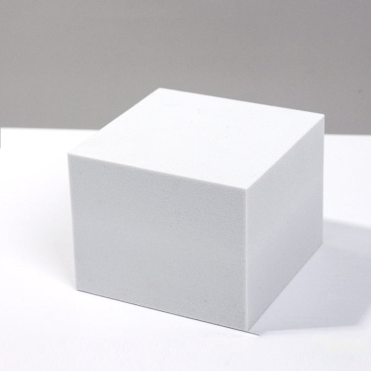 8 pezzi di cubo geometrico per foto, ornamenti decorativi, piattaforma fotografica, Small White Square, Large White Square, Small White Rectangular, Large White Rectangular, Small White Cylindrical, Large White Cylindrical, Small White Hexagon         ...