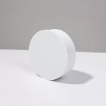 8 pezzi di cubo geometrico per foto, ornamenti decorativi, piattaforma fotografica, Small White Square, Large White Square, Small White Rectangular, Large White Rectangular, Small White Cylindrical, Large White Cylindrical, Small White Hexagon         ...