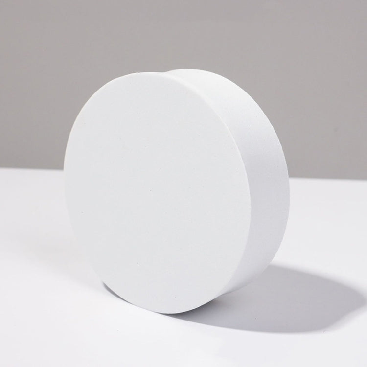 8 pezzi di cubo geometrico per foto, ornamenti decorativi, piattaforma fotografica, Small White Square, Large White Square, Small White Rectangular, Large White Rectangular, Small White Cylindrical, Large White Cylindrical, Small White Hexagon         ...
