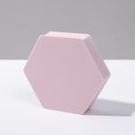 8 pezzi di cubo geometrico per foto, ornamenti decorativi, piattaforma fotografica, Small White Square, Large White Square, Small White Rectangular, Large White Rectangular, Small White Cylindrical, Large White Cylindrical, Small White Hexagon         ...