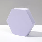8 pezzi di cubo geometrico per foto, ornamenti decorativi, piattaforma fotografica, Small White Square, Large White Square, Small White Rectangular, Large White Rectangular, Small White Cylindrical, Large White Cylindrical, Small White Hexagon         ...