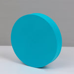 8 pezzi di cubo geometrico per foto, ornamenti decorativi, piattaforma fotografica, Small Lake Blue Square, Large Lake Blue Square, Small Lake Blue Rectangular, Large Lake Blue Rectangular, Small Lake Blue Cylinder, Large Lake Blue Cylinder            ...