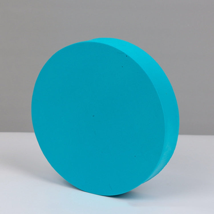 8 pezzi di cubo geometrico per foto, ornamenti decorativi, piattaforma fotografica, Small Lake Blue Square, Large Lake Blue Square, Small Lake Blue Rectangular, Large Lake Blue Rectangular, Small Lake Blue Cylinder, Large Lake Blue Cylinder            ...