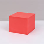 8 pezzi di cubo geometrico per foto, ornamenti decorativi, piattaforma fotografica, Small Lake Blue Square, Large Lake Blue Square, Small Lake Blue Rectangular, Large Lake Blue Rectangular, Small Lake Blue Cylinder, Large Lake Blue Cylinder            ...