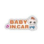 10 pezzi C'è un bambino negli adesivi per auto Adesivi di avvertenza Stile:, CT203 Baby K Boy Magnetic Stickers, CT203 Baby R Boy Magnetic Stickers, CT203 Baby X Blue Bottom Bottle Magnetic Stickers, CT203 Baby O Boy Triangle Magnetic Stickers         ...