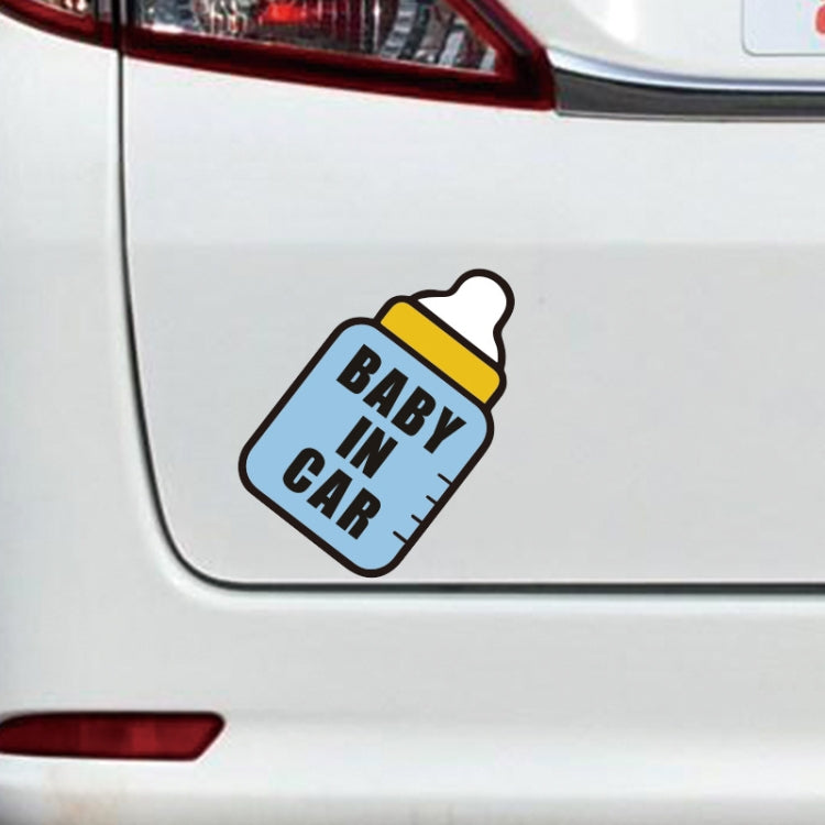 10 pezzi C'è un bambino negli adesivi per auto Adesivi di avvertenza Stile:, CT203 Baby K Boy Magnetic Stickers, CT203 Baby R Boy Magnetic Stickers, CT203 Baby X Blue Bottom Bottle Magnetic Stickers, CT203 Baby O Boy Triangle Magnetic Stickers         ...