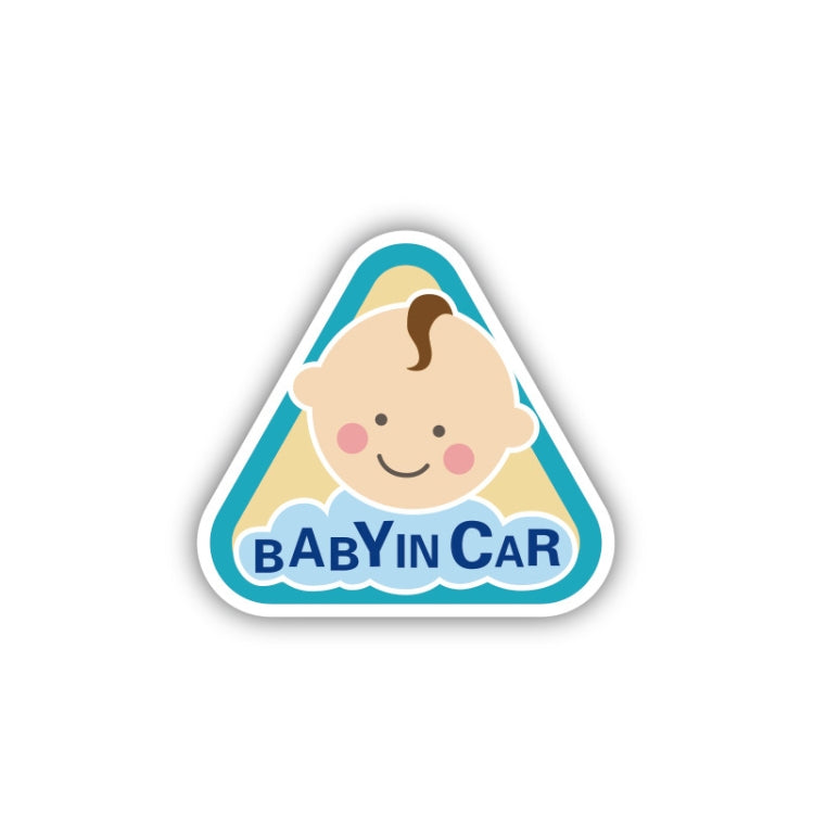 10 pezzi C'è un bambino negli adesivi per auto Adesivi di avvertenza Stile:, CT203 Baby K Boy Magnetic Stickers, CT203 Baby R Boy Magnetic Stickers, CT203 Baby X Blue Bottom Bottle Magnetic Stickers, CT203 Baby O Boy Triangle Magnetic Stickers         ...