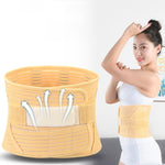 Cintura in vita traspirante da 2 pezzi Cintura in acciaio con supporto in lamiera fissa Cintura sportiva con supporto lombare fisso, S, M, L, XL, XXL