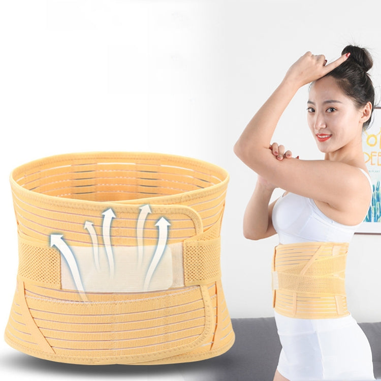 Cintura in vita traspirante da 2 pezzi Cintura in acciaio con supporto in lamiera fissa Cintura sportiva con supporto lombare fisso, S, M, L, XL, XXL