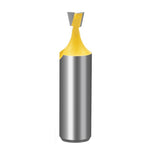 Fresa piccola per incisione su legno con fresa a coda di rondine da 1/2 manico, specifica:, 1/2x5/8mm, 1/2x3/4mm, 1/2x1/4mm, 1/2x3/8mm, 1/2x1/2mm, 5 PCS/Set