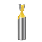 Fresa piccola per incisione su legno con fresa a coda di rondine da 1/2 manico, specifica:, 1/2x5/8mm, 1/2x3/4mm, 1/2x1/4mm, 1/2x3/8mm, 1/2x1/2mm, 5 PCS/Set