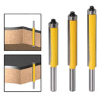 Fresa per rifilatura estesa a 8 manici con fresa per linea di lavorazione del legno con cuscinetti, specifica:, 8x1/2x50.8mm, 8x1/2x63.5mm, 8x1/2x76.2mm, 3 PCS/Set