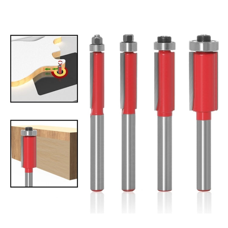 Testa di taglio in lega per fresa per incisione su legno da 3 pezzi, 1/4x1/4mm, 1/4x5/16mm, 1/4x3/8mm, 1/4x1/2mm, 1/4mm Handle 4PCS/Set, 6x1/4mm, 6x5/16mm, 6x3/8mm, 6x1/2mm, 6mm Handle 4PCS/Set