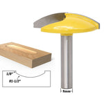 Fresa per legno sottile a fondo piatto a 8 manici, 8-Handle