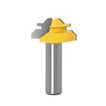 Fresa per macchina per incisione del legno Coltello per giunzione a 45 gradi, 1/2x1-3/8mm, 1/2x2mm, 1/2x2-3/4mm, 12x1-3/8mm, 12x2mm, 12x2-3/4mm, 1/2mm Handle 3PCS/Set, 12mm Handle 3PCS/Set