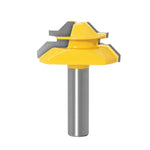 Fresa per macchina per incisione del legno Coltello per giunzione a 45 gradi, 1/2x1-3/8mm, 1/2x2mm, 1/2x2-3/4mm, 12x1-3/8mm, 12x2mm, 12x2-3/4mm, 1/2mm Handle 3PCS/Set, 12mm Handle 3PCS/Set