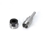 Convertitore per asta di prolunga per macchina da rifilatura per incisione, 6mm To 6mm, 1/4mm To 1/4mm, 1/4mm To 8mm, 8mm To 12mm, 8mm To 1/2mm, 8mm To 8mm, 12mm To 12mm, 1/2mm To 1/2mm