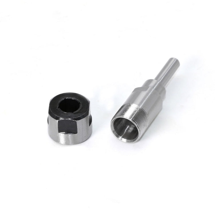 Convertitore per asta di prolunga per macchina da rifilatura per incisione, 6mm To 6mm, 1/4mm To 1/4mm, 1/4mm To 8mm, 8mm To 12mm, 8mm To 1/2mm, 8mm To 8mm, 12mm To 12mm, 1/2mm To 1/2mm