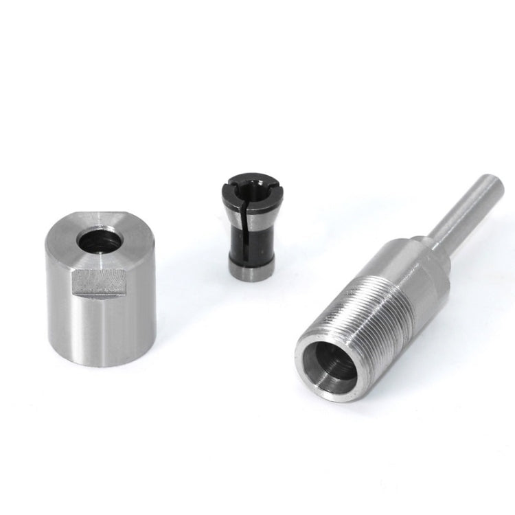 Convertitore per asta di prolunga per macchina da rifilatura per incisione, 6mm To 6mm, 1/4mm To 1/4mm, 1/4mm To 8mm, 8mm To 12mm, 8mm To 1/2mm, 8mm To 8mm, 12mm To 12mm, 1/2mm To 1/2mm