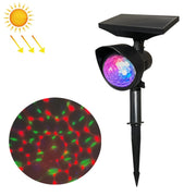 Lampada solare da esterno rotante RGB IP55 6V 0,3W