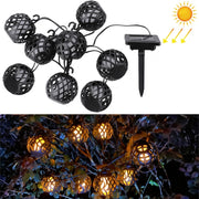 Luce solare da esterno impermeabile IP44 8 lampade LED