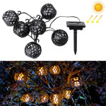 Luce solare da esterno impermeabile IP44 con 8 LED