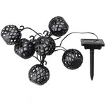 Luce solare da esterno impermeabile IP44 con 8 LED