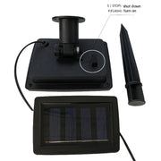 Luce solare da esterno impermeabile IP44 8 lampade LED