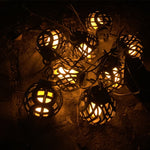 Luce solare da esterno impermeabile IP44 con 8 LED