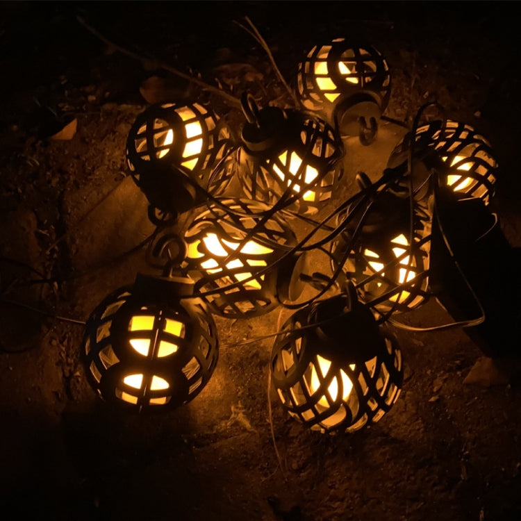 Luce solare da esterno impermeabile IP44 con 8 LED