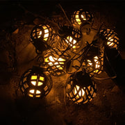 Luce solare da esterno impermeabile IP44 8 lampade LED